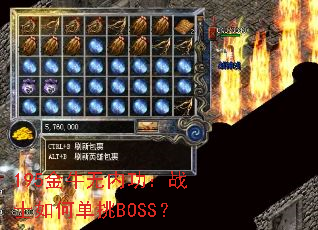 195��ţ���ڹ���սʿ��ε���BOSS��