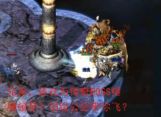 兄弟,还在为传奇BOSS捶胸顿足?顶级公会带你飞? 兄弟,还在为传奇BOSS捶胸顿足?顶级公会带你飞?