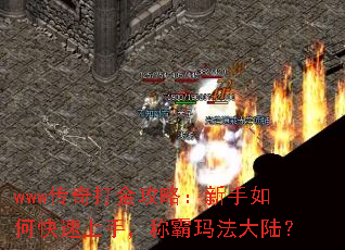 www传奇打金攻略:新手如何快速上手,称霸玛法大陆? www传奇打金攻略:新手如何快速上手,称霸玛法大陆?