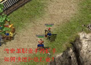 传奇单职业手游新手如何快速升级打金? 传奇单职业手游新手如何快速升级打金?