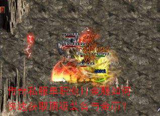 传奇私服单职业打金服如何快速获取顶级装备与金币? 传奇私服单职业打金服如何快速获取顶级装备与金币?