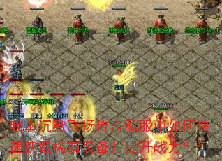 我本沉默飞扬传奇私服中如何快速获取稀有装备并提升战力? 我本沉默飞扬传奇私服中如何快速获取稀有装备并提升战力?