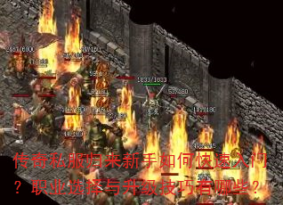 传奇私服归来新手如何快速入门?职业选择与升级技巧有哪些? 传奇私服归来新手如何快速入门?职业选择与升级技巧有哪些?