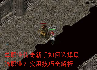 单职业传奇新手如何选择最强职业?实用技巧全解析 单职业传奇新手如何选择最强职业?实用技巧全解析