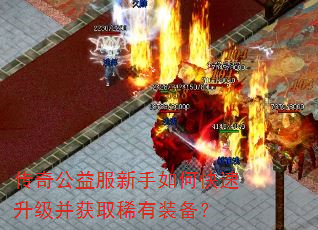 传奇公益服新手如何快速升级并获取稀有装备? 传奇公益服新手如何快速升级并获取稀有装备?