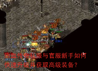 热血传奇私服与官服新手如何快速升级并获取高级装备? 热血传奇私服与官服新手如何快速升级并获取高级装备?