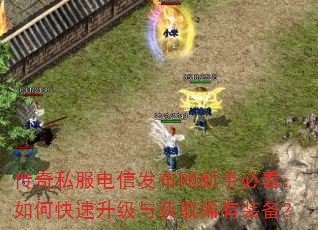 传奇私服电信发布网新手必看:如何快速升级与获取稀有装备? 传奇私服电信发布网新手必看:如何快速升级与获取稀有装备?