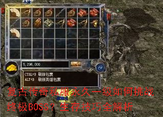 复古传奇私服永久一级如何挑战终极BOSS?生存技巧全解析 复古传奇私服永久一级如何挑战终极BOSS?生存技巧全解析