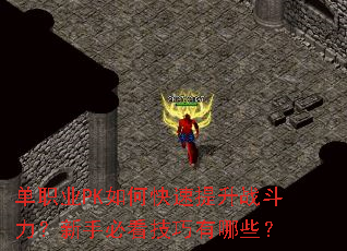 单职业PK如何快速提升战斗力?新手必看技巧有哪些? 单职业PK如何快速提升战斗力?新手必看技巧有哪些?