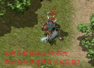 如何在新开65535变态传奇私服中快速获取顶级装备? 如何在新开65535变态传奇私服中快速获取顶级装备?
