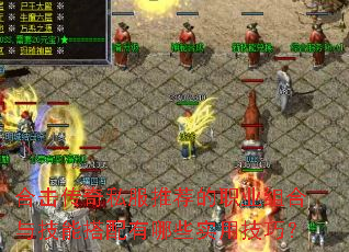 合击传奇私服推荐的职业组合与技能搭配有哪些实用技巧? 合击传奇私服推荐的职业组合与技能搭配有哪些实用技巧?