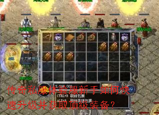 传奇私服体验服新手如何快速升级并获取顶级装备? 传奇私服体验服新手如何快速升级并获取顶级装备?