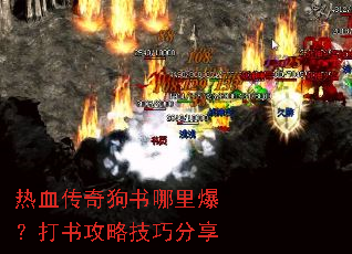 热血传奇狗书哪里爆?打书攻略技巧分享 热血传奇狗书哪里爆?打书攻略技巧分享