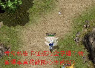 传奇私服卡怪技巧全掌握?装备爆率真的能随心所欲吗? 传奇私服卡怪技巧全掌握?装备爆率真的能随心所欲吗?