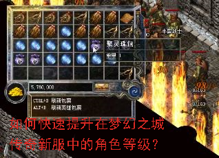 如何快速提升在梦幻之城传奇新服中的角色等级? 如何快速提升在梦幻之城传奇新服中的角色等级?