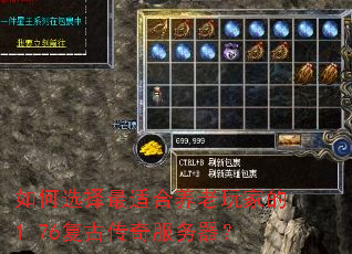 如何选择最适合养老玩家的1.76复古传奇服务器? 如何选择最适合养老玩家的1.76复古传奇服务器?