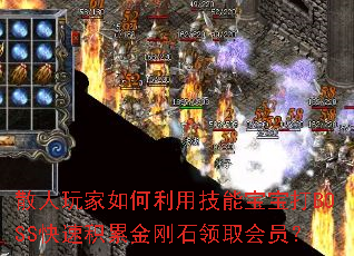 散人玩家如何利用技能宝宝打BOSS快速积累金刚石领取会员? 散人玩家如何利用技能宝宝打BOSS快速积累金刚石领取会员?