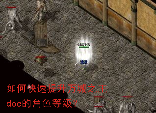 如何快速提升万城之王doe的角色等级? 如何快速提升万城之王doe的角色等级?