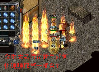 金币版老传奇新手如何快速赚取第一桶金? 金币版老传奇新手如何快速赚取第一桶金?