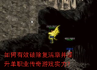 如何有效破除复活章并提升单职业传奇游戏实力? 如何有效破除复活章并提升单职业传奇游戏实力?