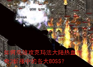 如何高效攻克玛法大陆热血传奇3新服中的各大BOSS? 如何高效攻克玛法大陆热血传奇3新服中的各大BOSS?