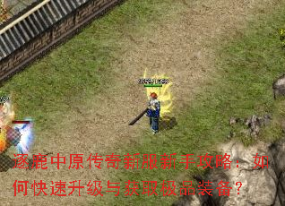 逐鹿中原传奇新服新手攻略:如何快速升级与获取极品装备? 逐鹿中原传奇新服新手攻略:如何快速升级与获取极品装备?