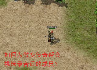如何为微变传奇帮会挑选最合适的成员? 如何为微变传奇帮会挑选最合适的成员?
