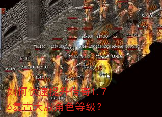 如何快速提升传奇1.76复古大服角色等级? 如何快速提升传奇1.76复古大服角色等级?