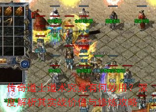 传奇道士道术究竟有何妙用?深度解析其实战价值与修炼攻略 传奇道士道术究竟有何妙用?深度解析其实战价值与修炼攻略