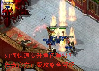 如何快速提升角色等级?传奇官方正版攻略全解析 如何快速提升角色等级?传奇官方正版攻略全解析