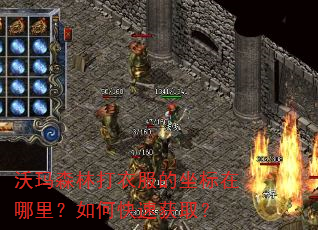 沃玛森林打衣服的坐标在哪里?如何快速获取? 沃玛森林打衣服的坐标在哪里?如何快速获取?