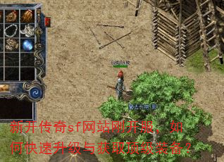 新开传奇sf网站刚开服,如何快速升级与获取顶级装备? 新开传奇sf网站刚开服,如何快速升级与获取顶级装备?