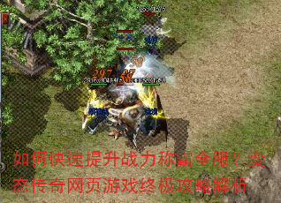 如何快速提升战力称霸全服?变态传奇网页游戏终极攻略解析 如何快速提升战力称霸全服?变态传奇网页游戏终极攻略解析