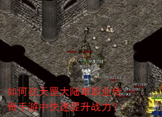 如何在天罡大陆单职业传奇手游中快速提升战力? 如何在天罡大陆单职业传奇手游中快速提升战力?