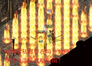 传奇零私服存在吗?如何寻找与选择攻略指南? 传奇零私服存在吗?如何寻找与选择攻略指南?