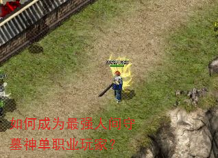 如何成为最强人间守墓神单职业玩家? 如何成为最强人间守墓神单职业玩家?