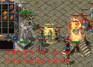 神魔大陆伤不起?新手如何快速升级称霸全服攻略 神魔大陆伤不起?新手如何快速升级称霸全服攻略